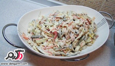 روش تهیه سالاد کلم ( اندونزی )