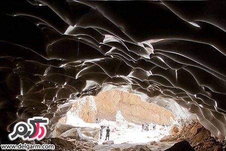 غار یخی چما اعجاب‌ انگیزترین غار چهارمحال و بختیاری