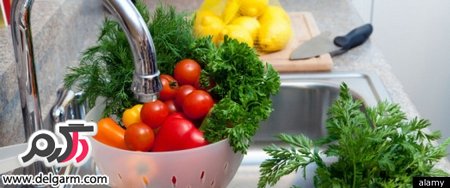 اصول شست و شوی صحیح سبزیجات اصول شست و شوی صحیح سبزیجات