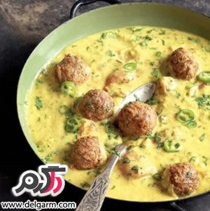 طرز تهیه کوفته قلقلی با سس ماست طرز تهیه کوفته قلقلی با سس ماست
