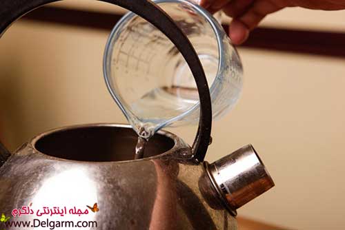 برطرف کردن رسوب کتری و سماور