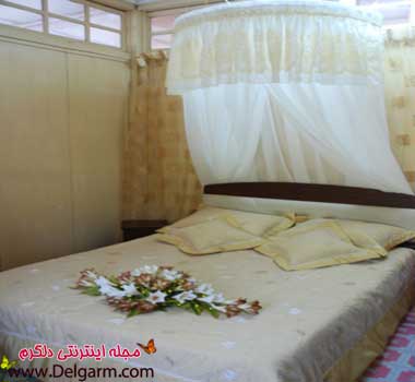 تزیین زیبای اتاق تازه عروس ها