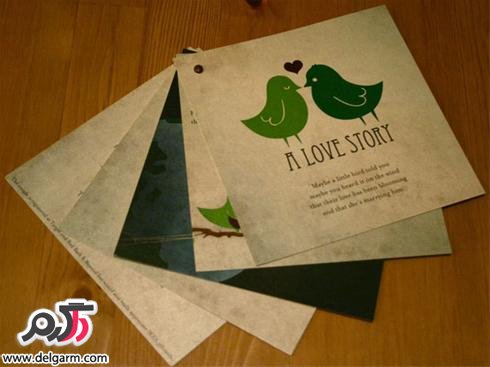 زیباترین مدل کارت عروسی-سری 1