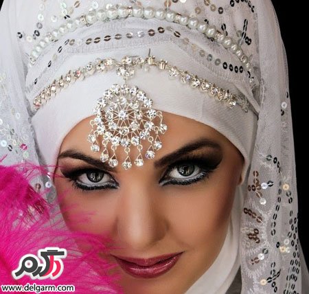 جدیدترین مدل تور محجبه عروس-سری 1