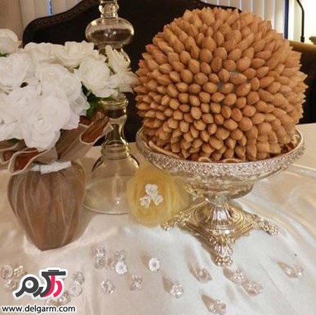 تزیین زیبای سفره عقد-سری7
