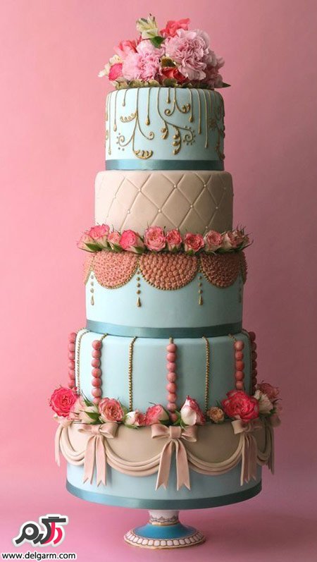 مدل زیبای کیک عروسی- سری 8