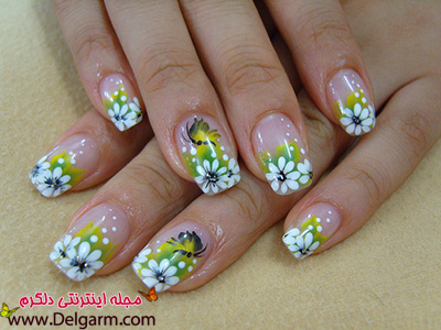 مدل مانیکور ناخن دخترانه 93