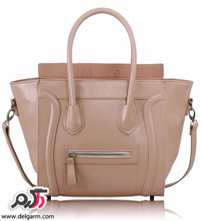 مدل کیف چرم قهوه ای زنانه