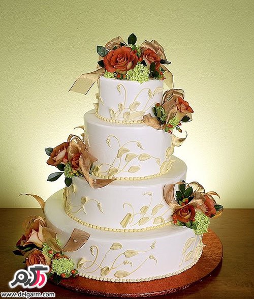 مدل کیک عروسی زیبا