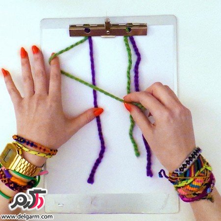 مدل های دستبند دست ساز دخترانه
