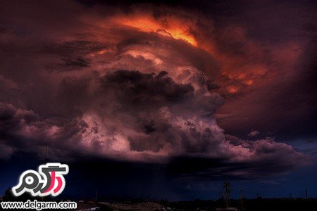 ابر ترسناک واقعی