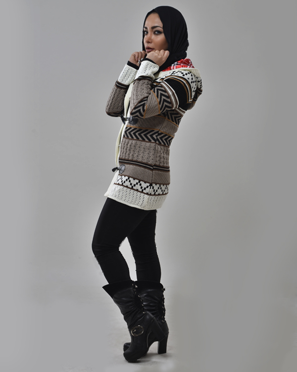 طرح بافت زنانه زیبا و جدید (نمونه دوم)