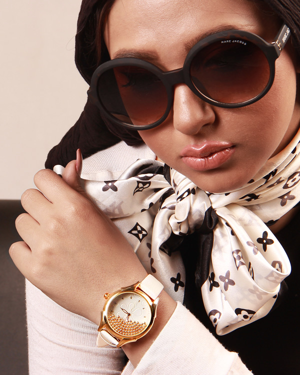 ساعت مچی زنانه ساچمه دار