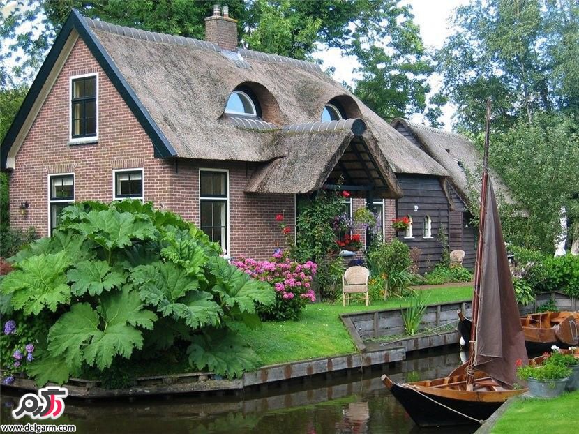 روستا Giethoorn یا ونیز هلند ..!! روستا Giethoorn یا ونیز هلند ..!!