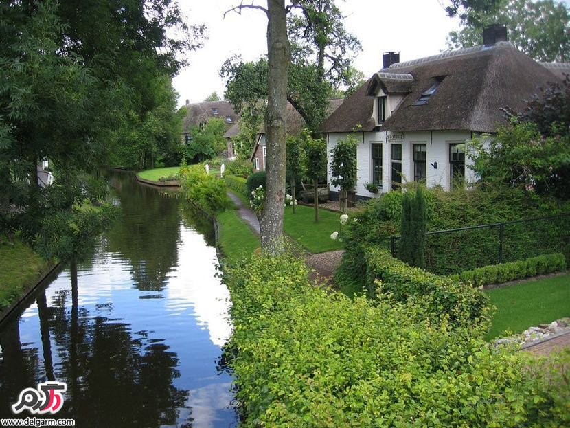 روستا Giethoorn یا ونیز هلند ..!! روستا Giethoorn یا ونیز هلند ..!!