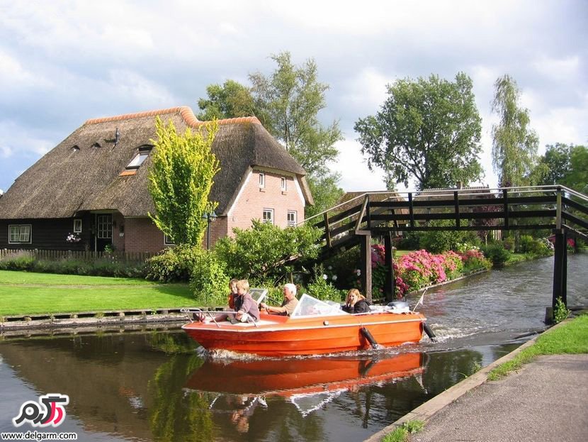 روستا Giethoorn یا ونیز هلند ..!! روستا Giethoorn یا ونیز هلند ..!!