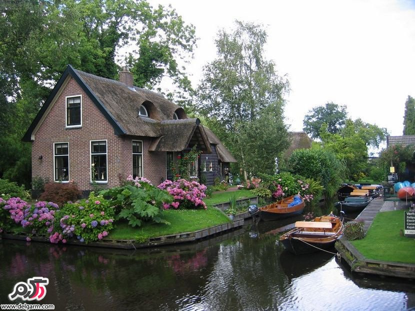 روستا Giethoorn یا ونیز هلند ..!! روستا Giethoorn یا ونیز هلند ..!!