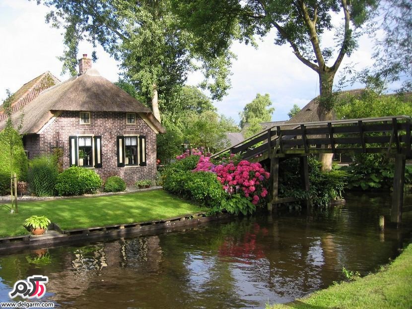 روستا Giethoorn یا ونیز هلند ..!! روستا Giethoorn یا ونیز هلند ..!!
