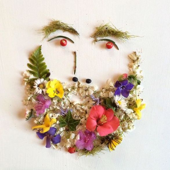 تصاویر جالب و دیدنی هنرنمایی با گل و گیاه