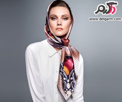 شال و روسری، نحوه بستن ، مد، 