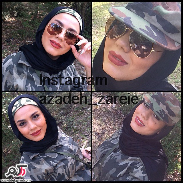 عکس های زیبای آزاده زارعی بازیگر ایرانی