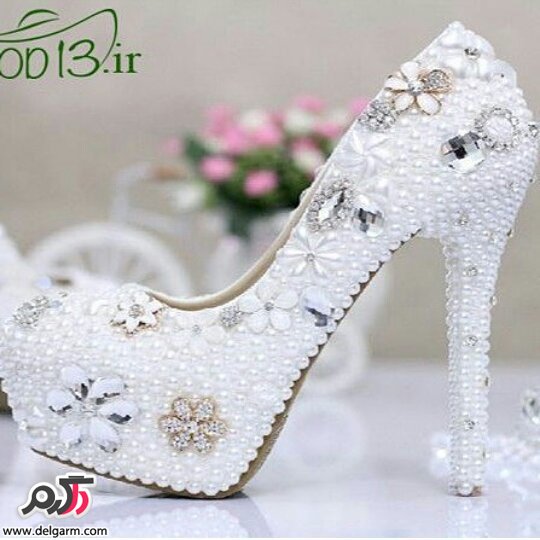 نمونه هایی زیبا از کفش عروس