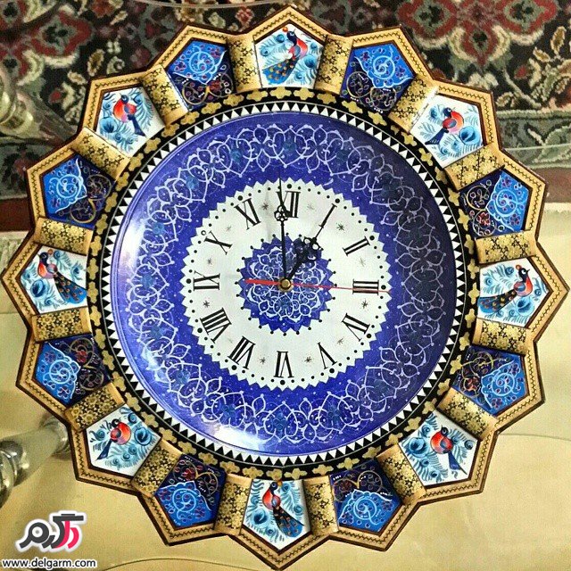 ساعت دیواری متنوع و زیبا 1395 