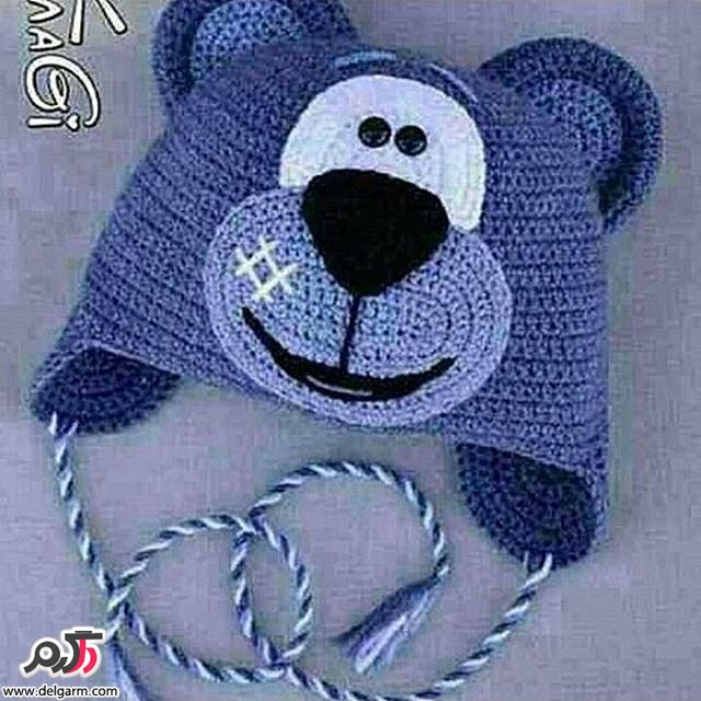 شال و کلاه بافت بچگانه