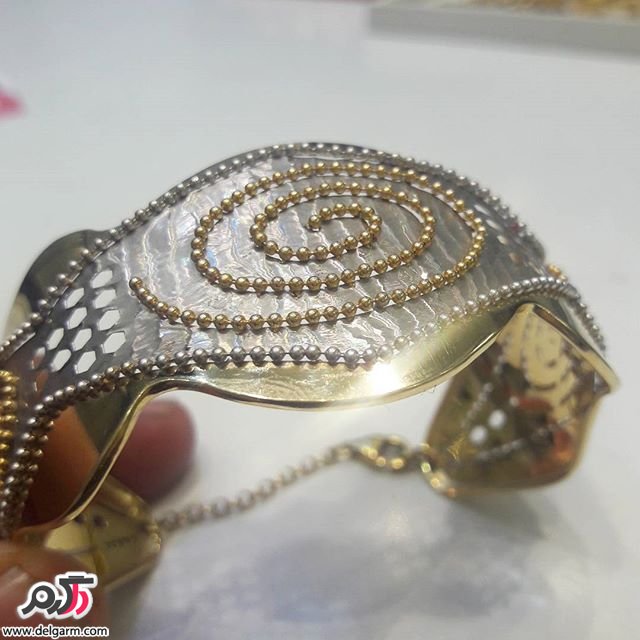 دستبند طلا سری جدید 2016