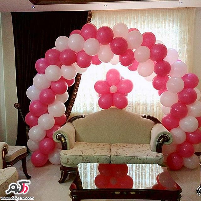 گالری از مدل های زیبای بادکنک آرایی