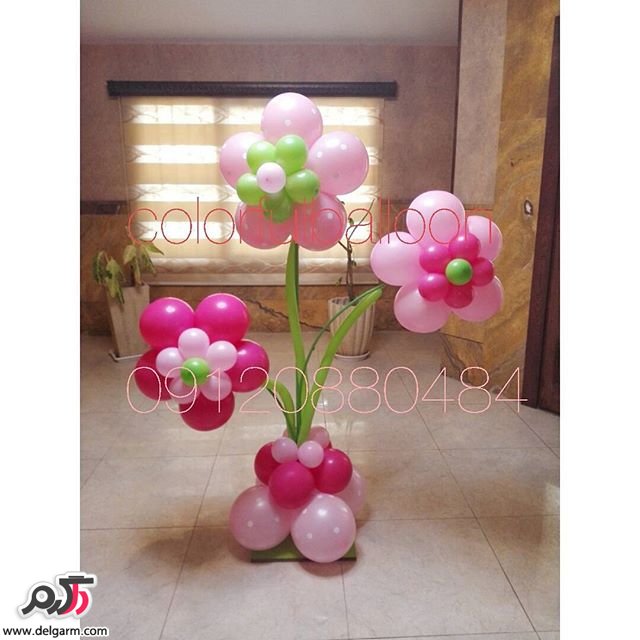 گالری از مدل های زیبای بادکنک آرایی