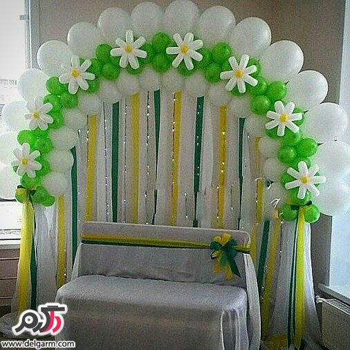 گالری از مدل های زیبای بادکنک آرایی