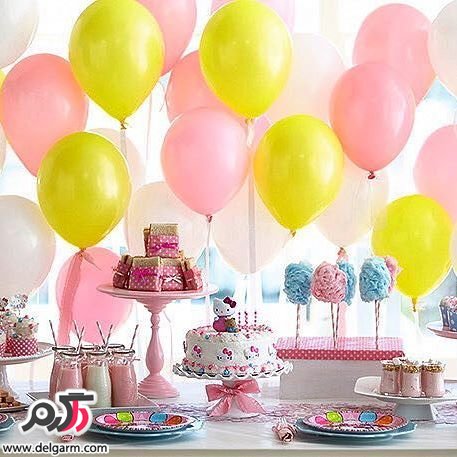 گالری از مدل های زیبای بادکنک آرایی