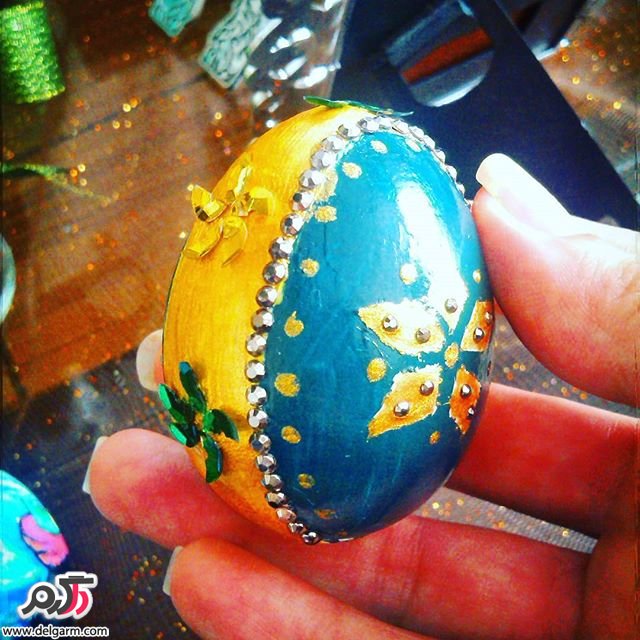 گالری از تخم مرغ رنگی مناسب سفره هفت سین 2017