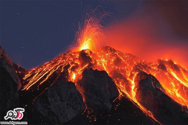 رعد و برق آتشفشانی در شیلی /نشنال جئوگرافیک