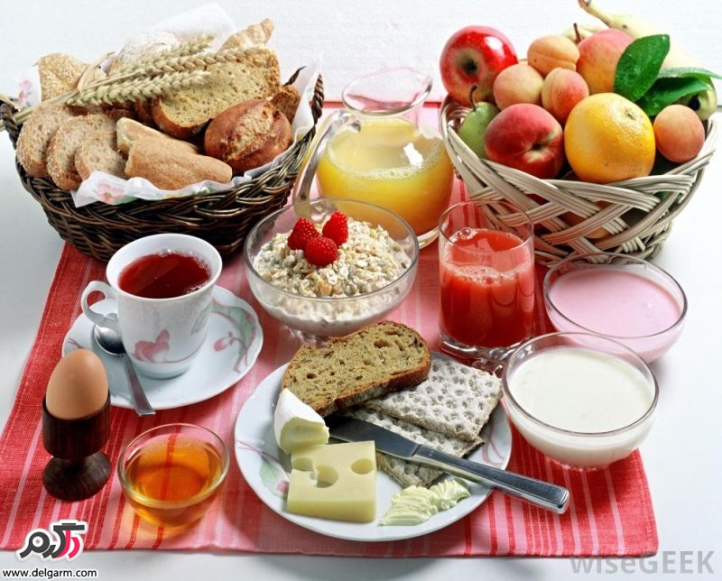 صبحانه سالم و مناسب سلامتی