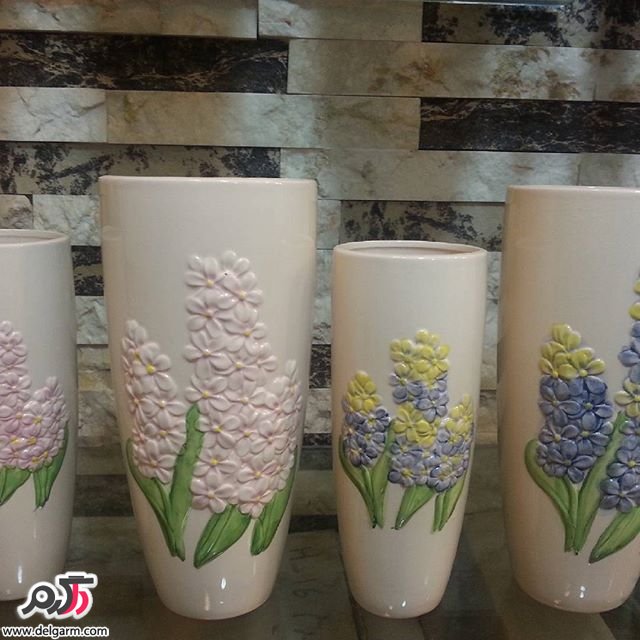 نمونه های زیبا و جدید از گلدان سرامیکی نمونه های زیبا و جدید از گلدان سرامیکی