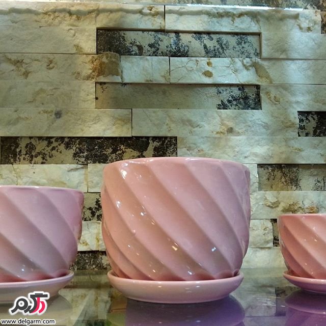 نمونه های زیبا و جدید از گلدان سرامیکی