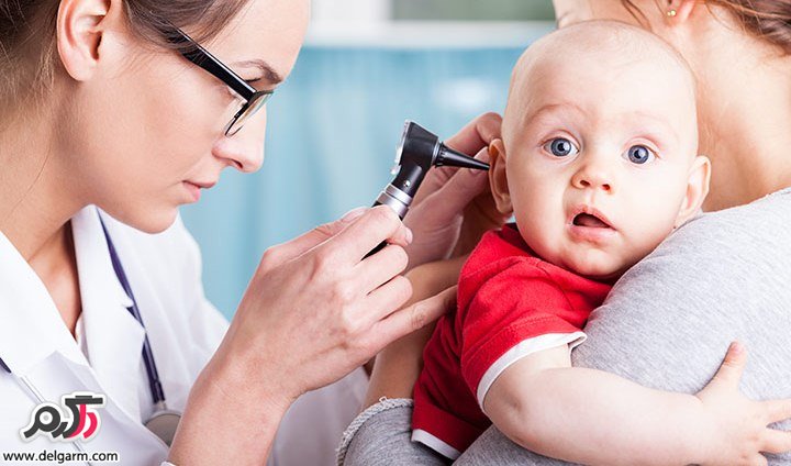 علائم و درمان عفونت گوش در نوزادان
