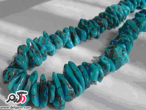 جواهرات فیروزه ای برای خانم ها می درخشد 