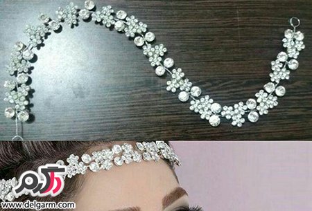 ریسه نگینی برای مو ریسه نگینی برای مو