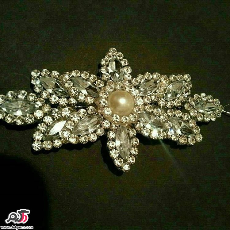 ریسه نگینی برای مو