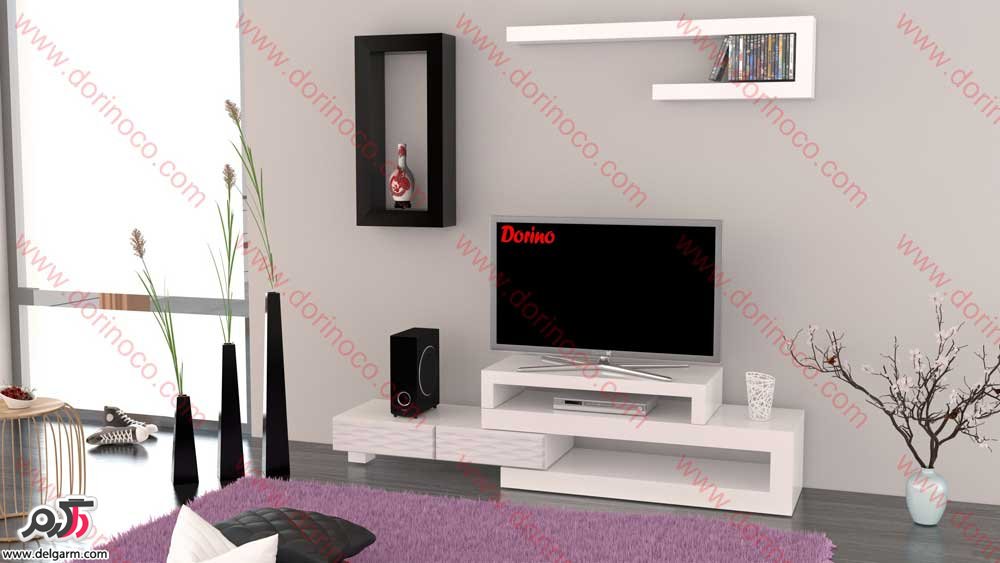 مدل میز تلویزیون دیواری جدید و شیک + تصاویر, دکوراسیون داخلی