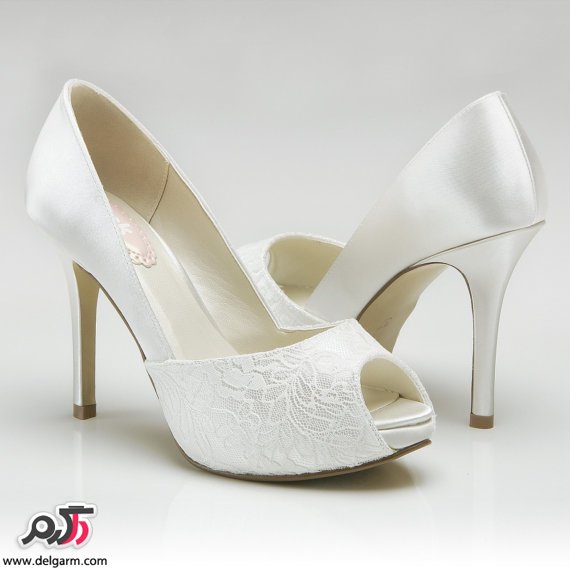 زیباترین مدل های کفش عروس پاشنه بلند 