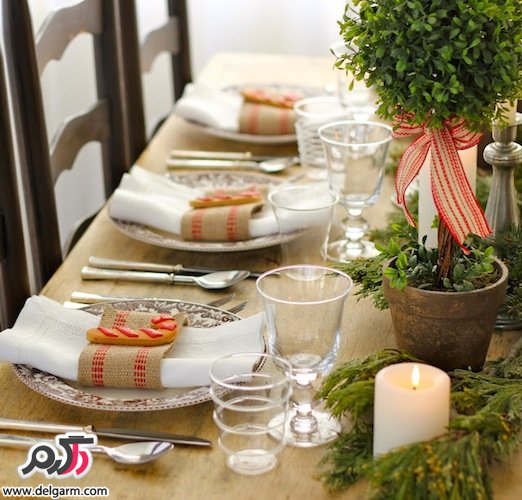 سفره آرایی و تزیین میز غذا