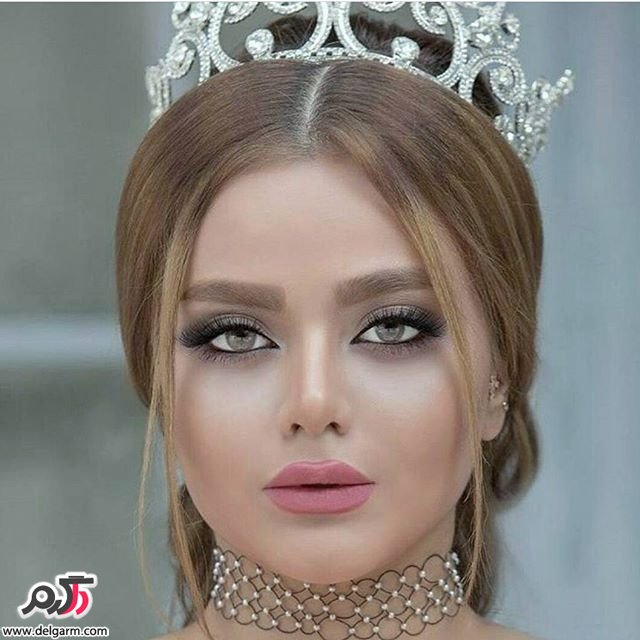 مدل ارایش ساده عروس ایرانی
