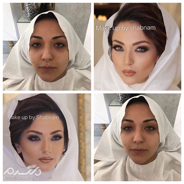 تصاویر مدل مو عروس ایرانی جدید