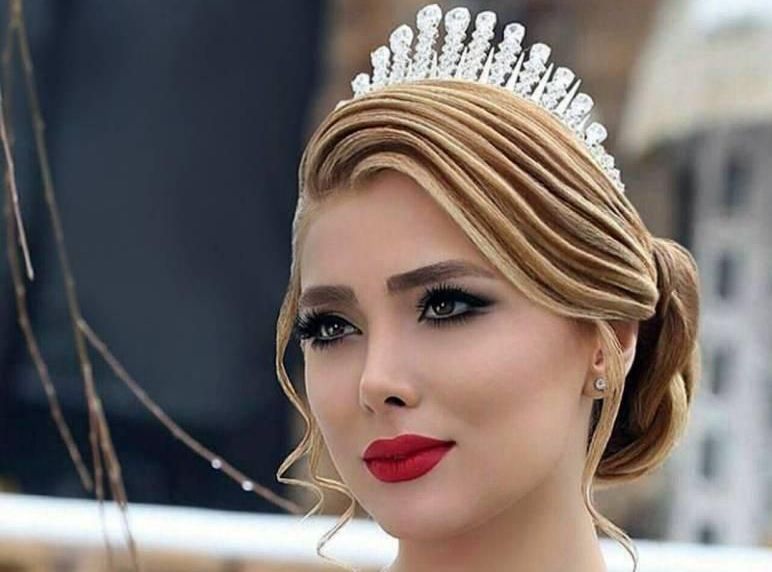 مدل آرایش صورت عروس ایرانی جدید