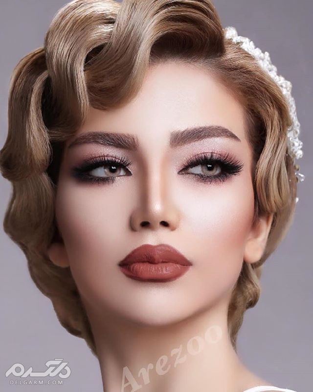 جدیدترین مدل آرایش صورت عروس ایرانی