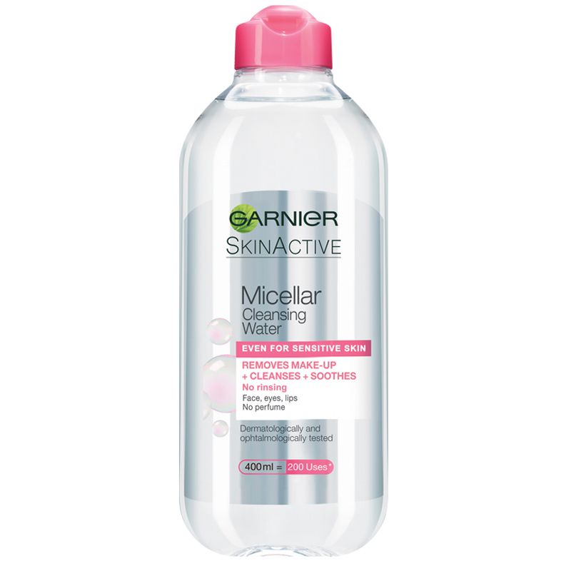 محلول میسلار واتر پاک کننده پوست گارنیه حجم ۱۲۵ میل Micellar Cleansing Water